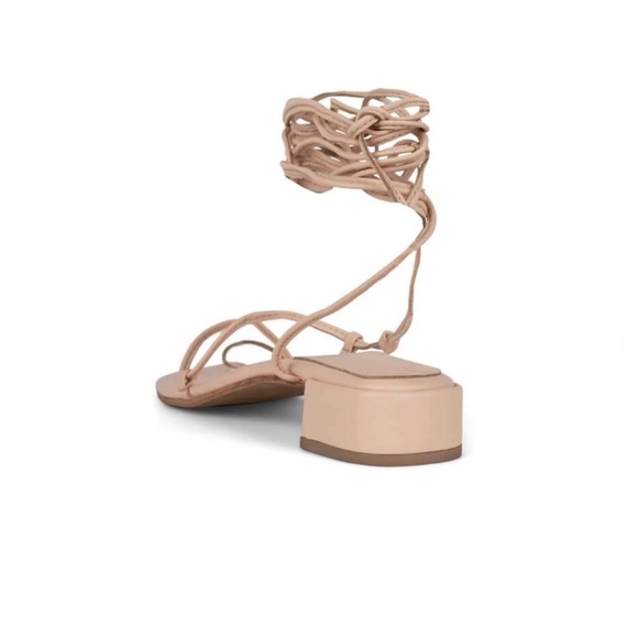 NEW Jeffrey Campbell Asage 2 Leather Sandal Size 9 - Picture 3 of 13